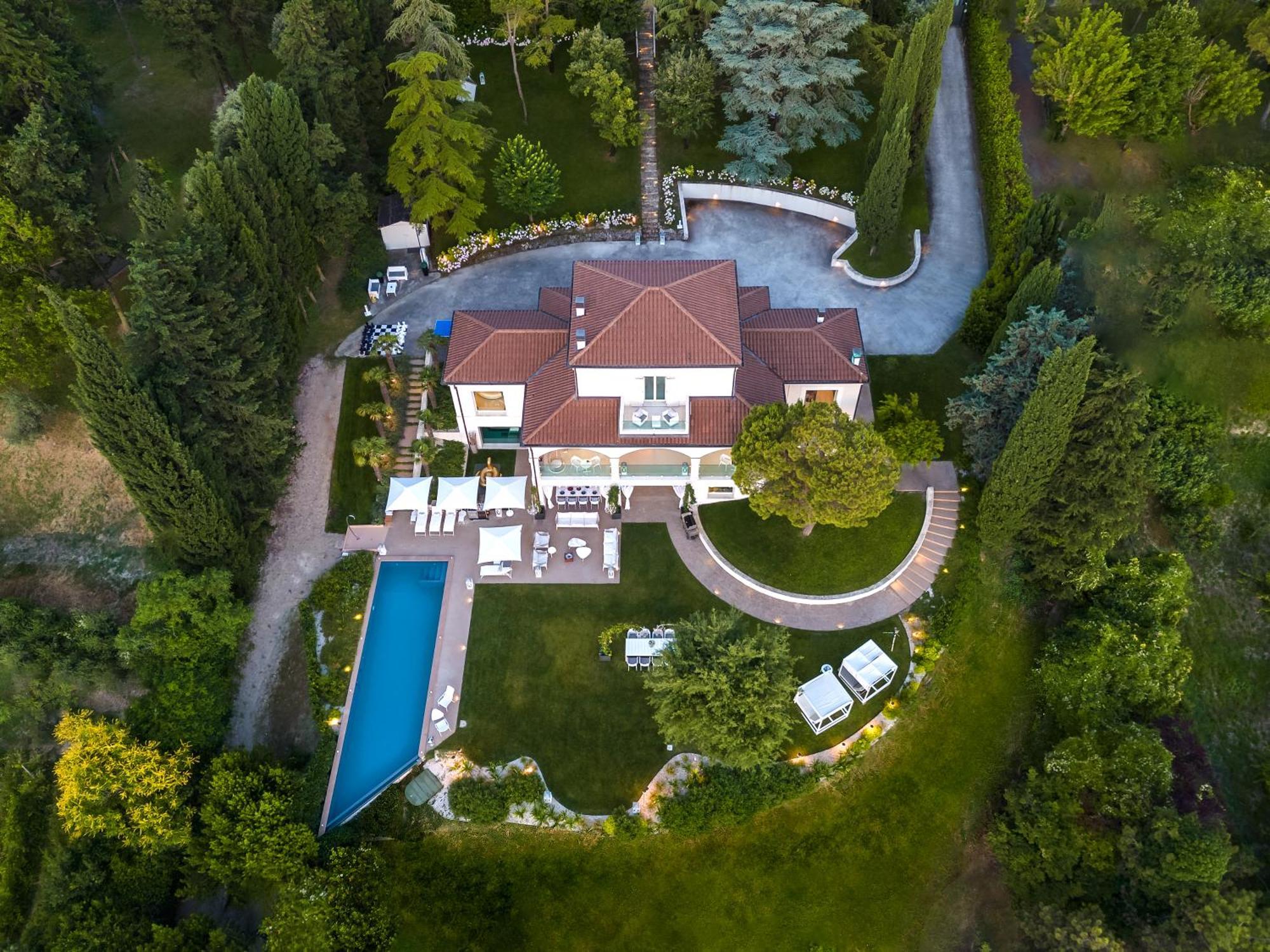 Villa Belvedere Бертиноро Экстерьер фото