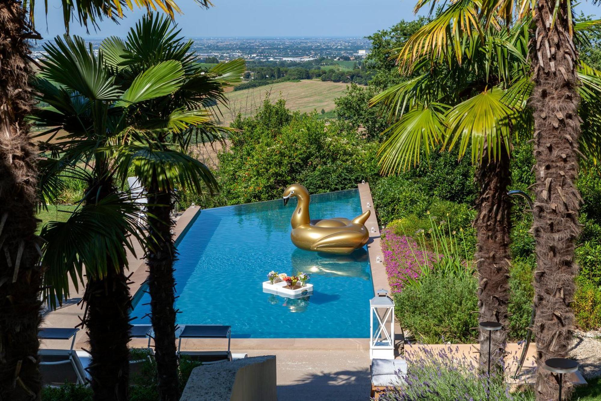 Villa Belvedere Бертиноро Экстерьер фото