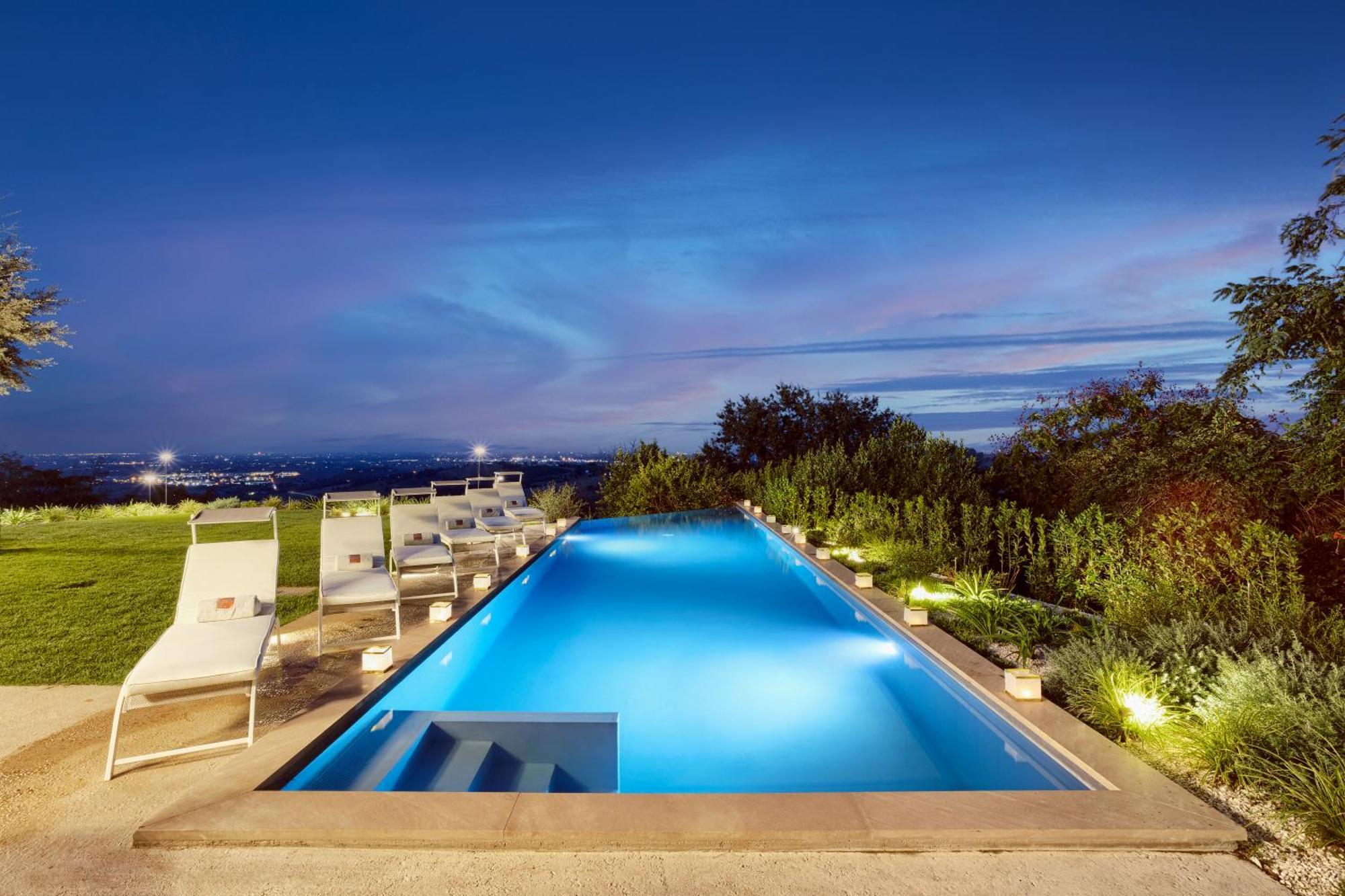 Villa Belvedere Бертиноро Экстерьер фото