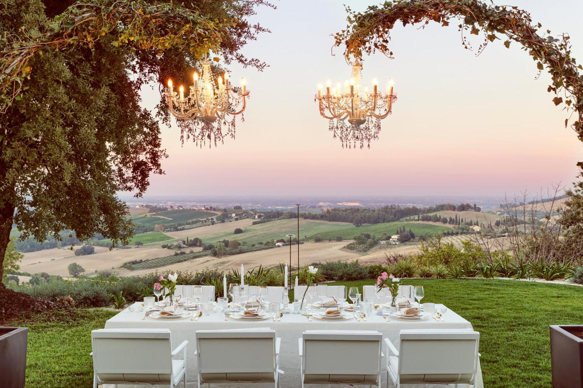 Villa Belvedere Бертиноро Экстерьер фото